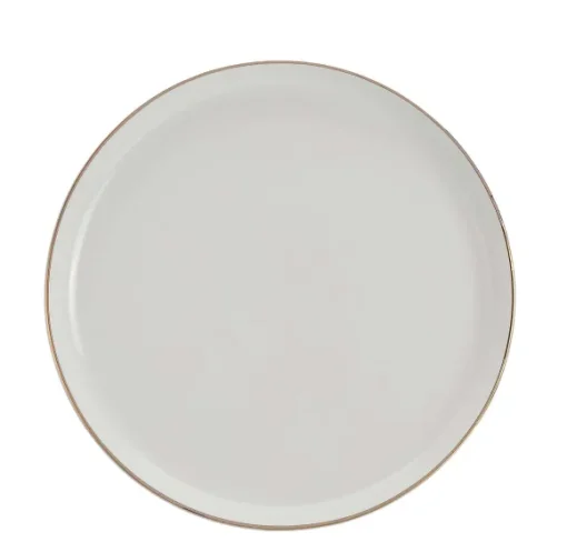 Assiette Plate En Porcelaine