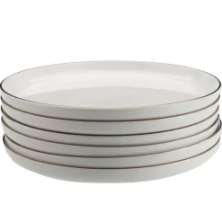 Assiette Plate En Porcelaine