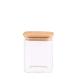 Bocal En Verre Carr 10 X 10 X 10 Cm