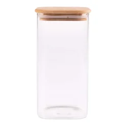 Bocal En Verre Carr 10 X10 X 19 Cm