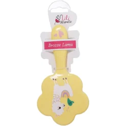Brosse Lama Jaune