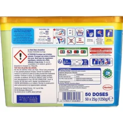 50 Capsules De Lessive 4En1 Sensitive