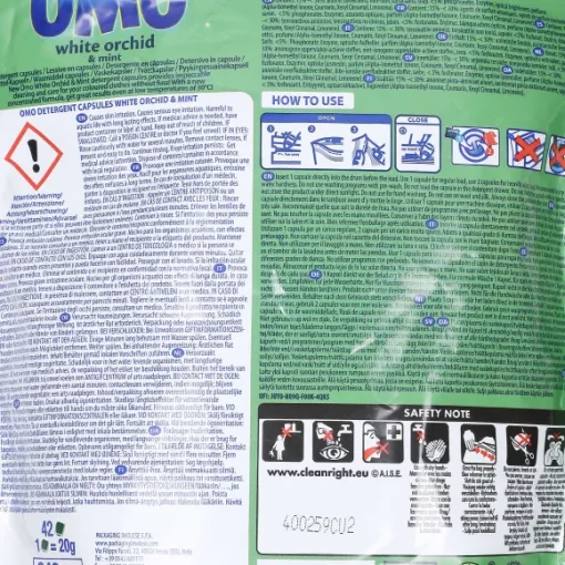 42 Capsules Lessive White Orchid