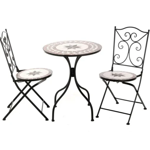 2 Chaises De Salon De Jardin Mosa Que