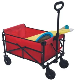 Chariot De Plage Rouge