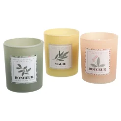 Coffret De 3 Bougies