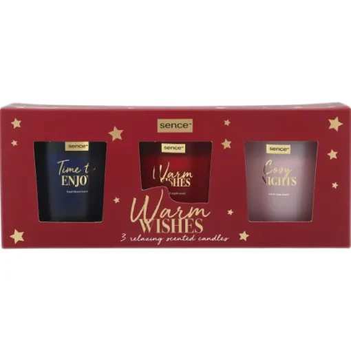 Coffret De 3 Bougies Parfum Es