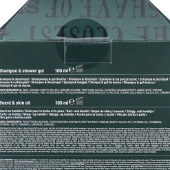 Coffret Shampoing Et Gel Douche 2 En 1 + Huile Barbe