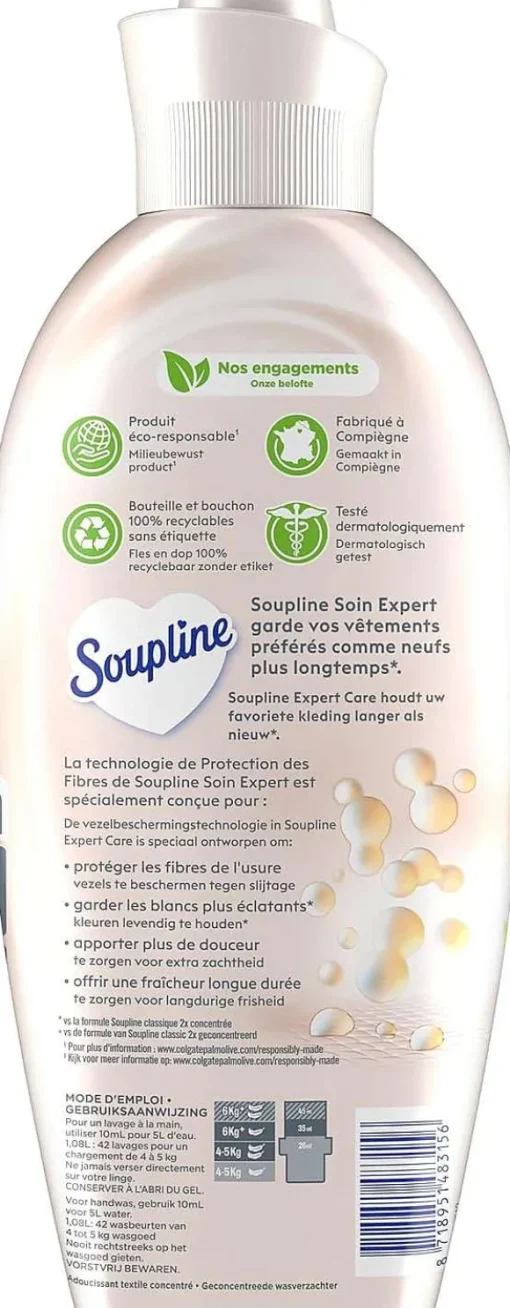 42 Doses Adoucissant Concentr Soin Expert Douceur Delicate