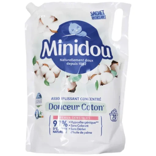 70 Doses D'Adoucissant Douceur De Coton Doypack