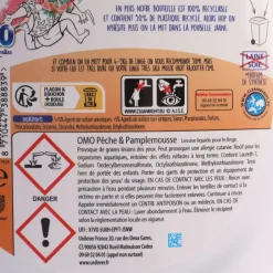 40 Doses De Lessive Liquide P Che Et Pamplemousse