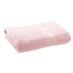 Drap De Bain Rose 90X145 Cm