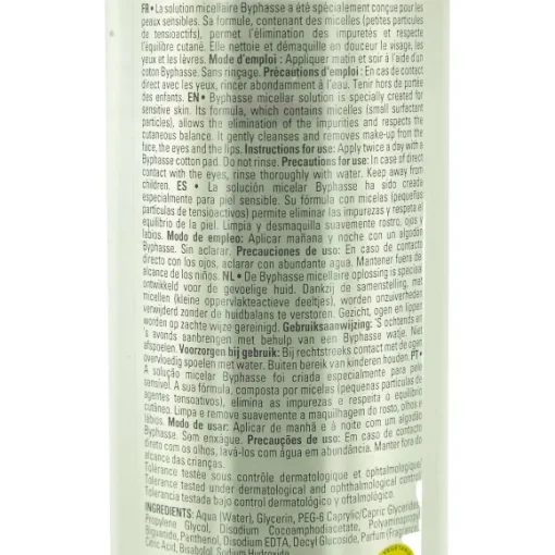 Eau Micellaire D Maquillante Peaux Sensibles