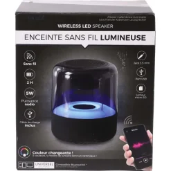Enceinte Sans Fil Lumineuse 5W