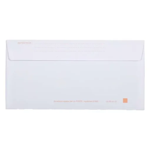 80 Enveloppes 110X220 80G