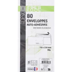 80 Enveloppes 110X220 80G
