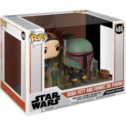 Figurine Pop The Mandalorian Boba Fett Et Fennec