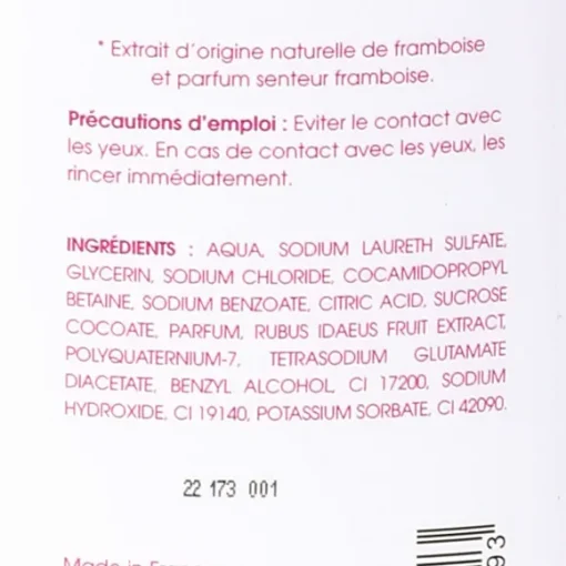 Gel Douche Hydratant La Framboise