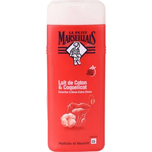 Gel Douche Lait De Coton Et Coquelicot
