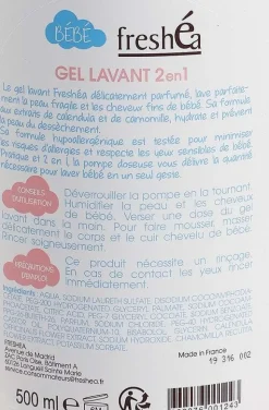 Gel Lavant Bébé 2 En 1