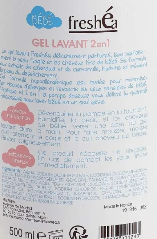 Gel Lavant Bébé 2 En 1