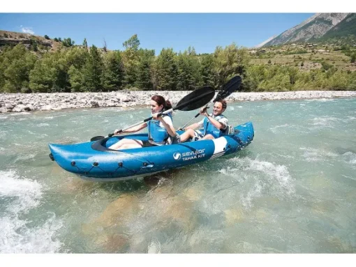 Kayak Gonflable + Pagaies
