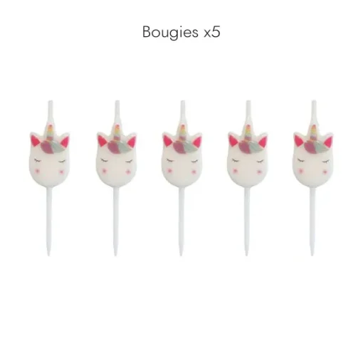 Kit 54 Pi Ces Anniversaire Licorne