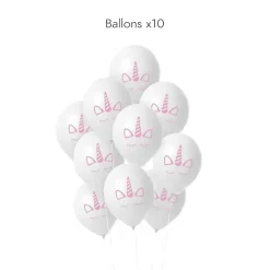Kit 54 Pi Ces Anniversaire Licorne