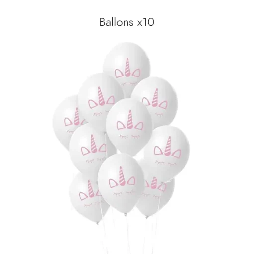 Kit 54 Pi Ces Anniversaire Licorne