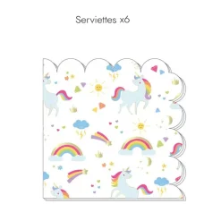 Kit 54 Pi Ces Anniversaire Licorne