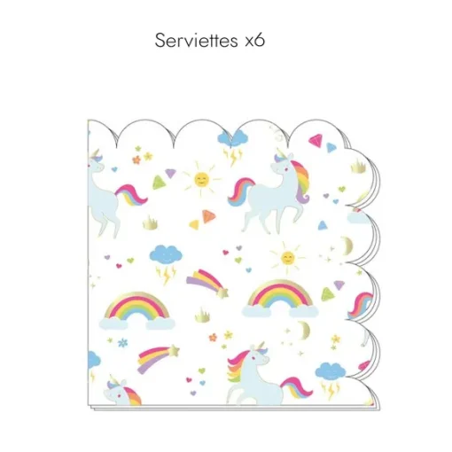 Kit 54 Pi Ces Anniversaire Licorne