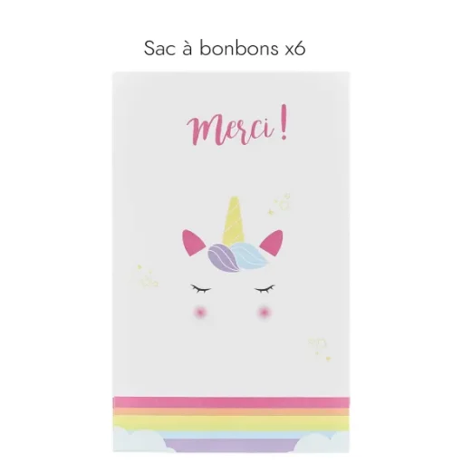 Kit 54 Pi Ces Anniversaire Licorne