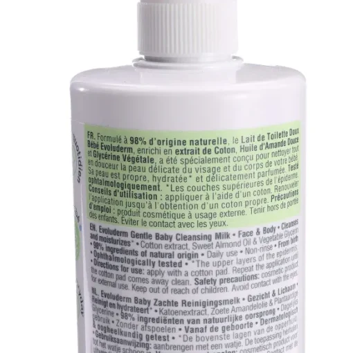 Lait De Toilette Bébé Doux Visage & Corps - 500 Ml