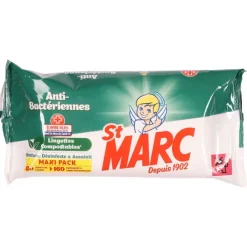 80 Lingettes Extra-Larges Antibact Riennes