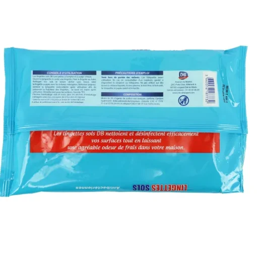 20 Lingettes Sols Antibact Riennes