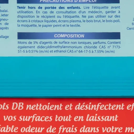 20 Lingettes Sols Antibact Riennes