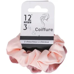 Lot De 2 Chouchous Rose