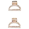 Lot De 2 Pinces Rose Gold