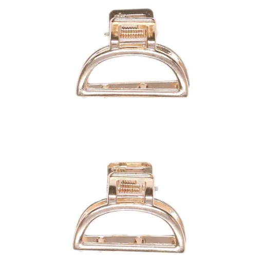 Lot De 2 Pinces Rose Gold