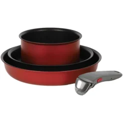 Lot De 2 Po Les + Casserole Ingenio Tous Feux Dont Induction