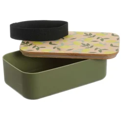 Lunch Box Citrons Couvercle En Bambou