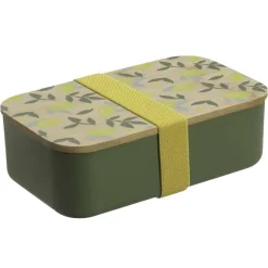 Lunch Box Citrons Couvercle En Bambou