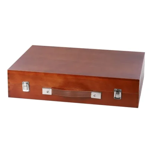 Mallette D'Artiste En Bois 165 Pi Ces