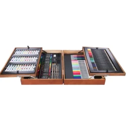 Mallette D'Artiste En Bois 165 Pi Ces