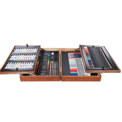 Mallette D'Artiste En Bois 165 Pi Ces
