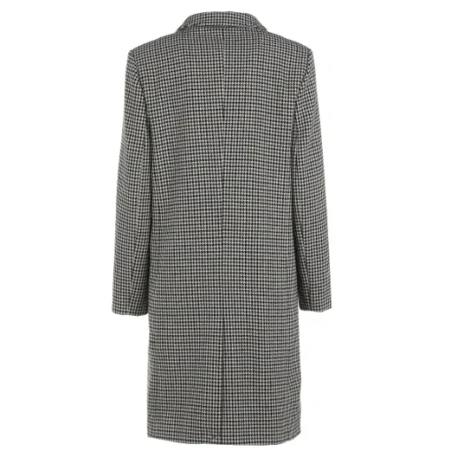Manteau Avec Laine Gris