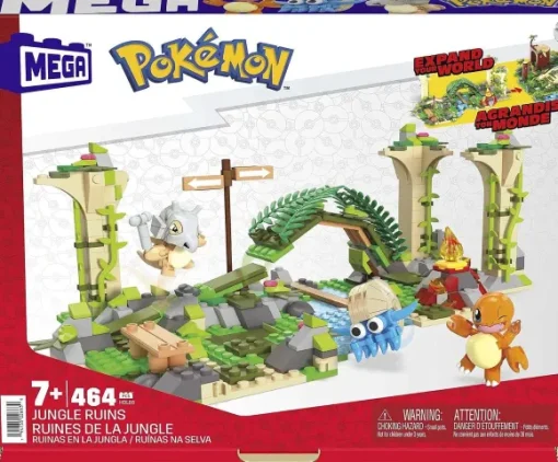 Mega Pok Mon - Les Ruines De La Jungle 464 Pi Ces