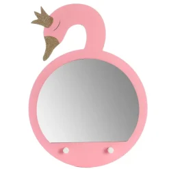 Miroir Cygne Rose