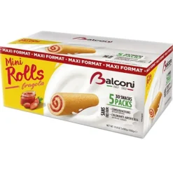 Pack De 5X6 Mini Roul S G Noises Fourr Es La Fraise