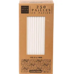 Paille Kraft Blanche